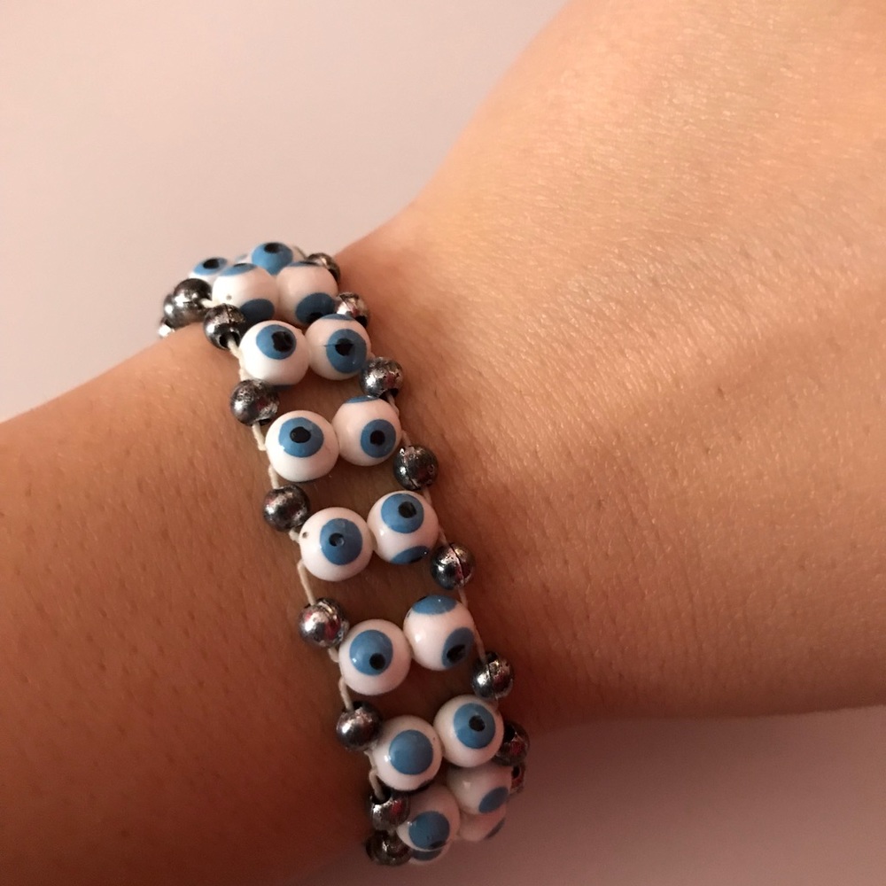 Evil eye bracelet